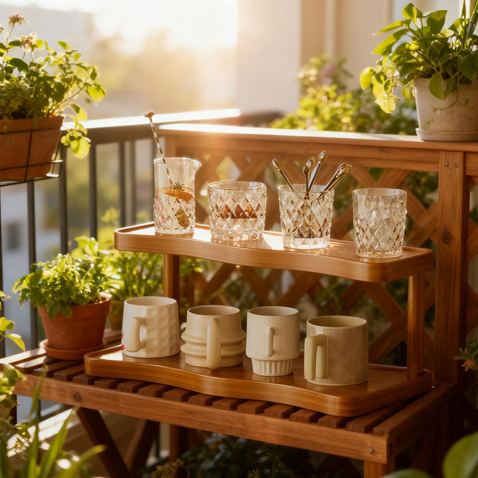 Perfume Fragrance Type - Risers Displaystandaard Kleine geurstandaard 2-laags decoratieve