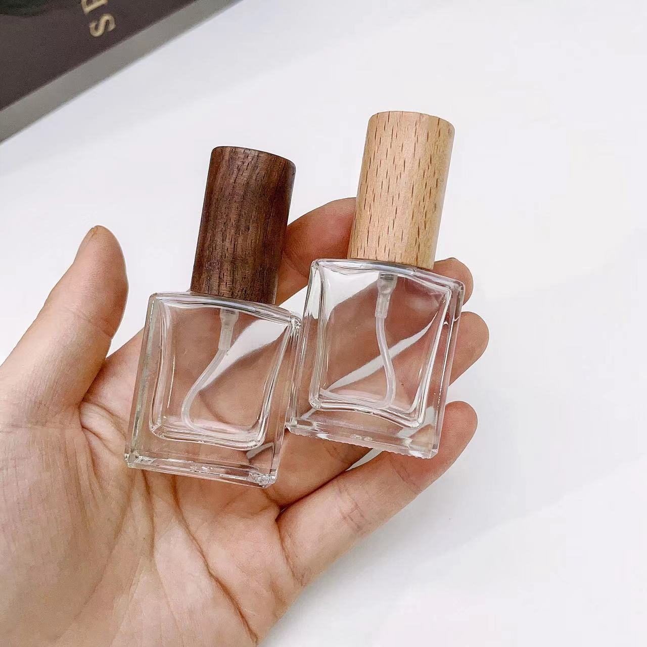 Perfume Fragrance Gallon - 10Ml Transparante Dikke Glazen Parfumspuitfles Met