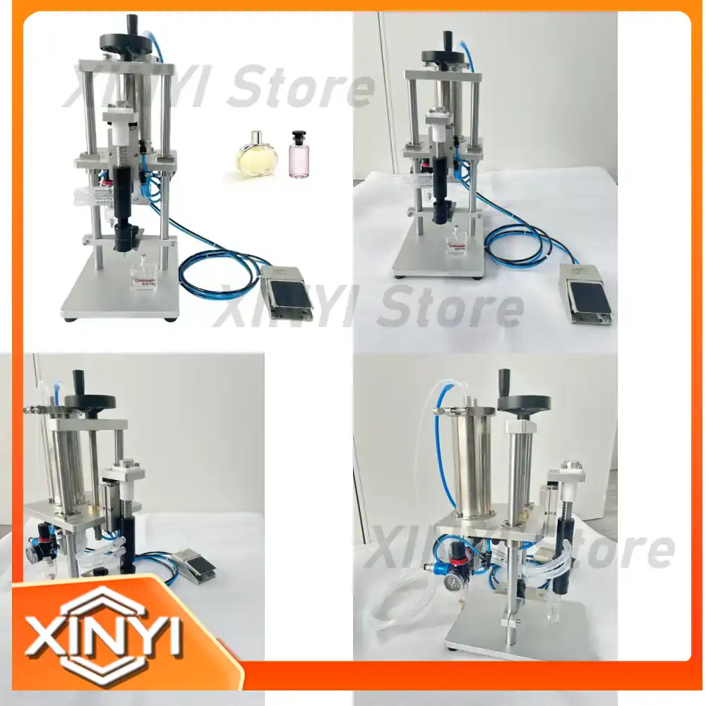 Perfume Fragrance Type - Enkelvoudige spuitmond dubbele koppen parfumvuller tafelmodel