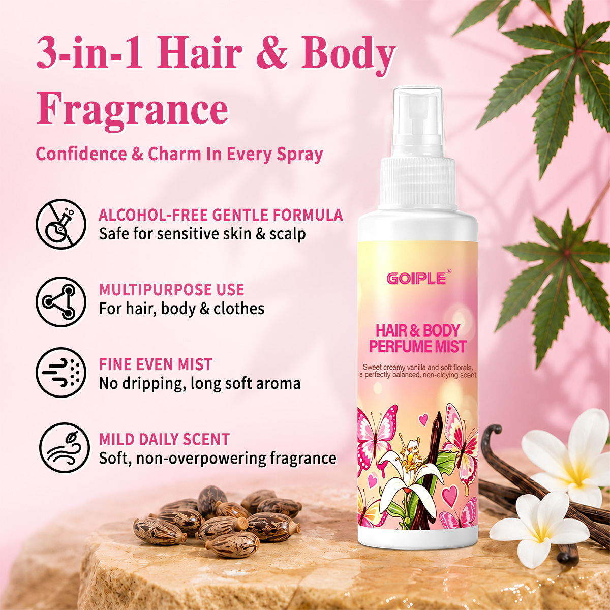 Haar- & lichaamsparfum mist, b - Perfume Aroma Fragrance recensie en prijs
