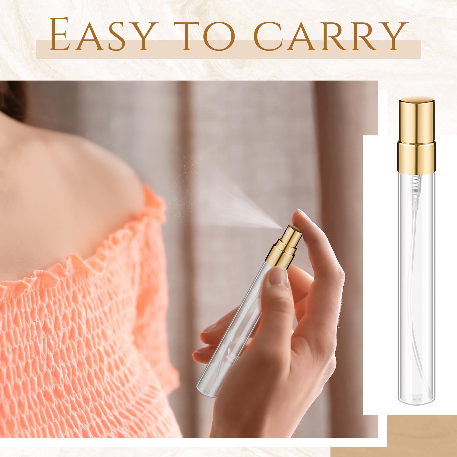 60 stuks mini transparante par - Perfume Fragrance Gallon recensie en prijs