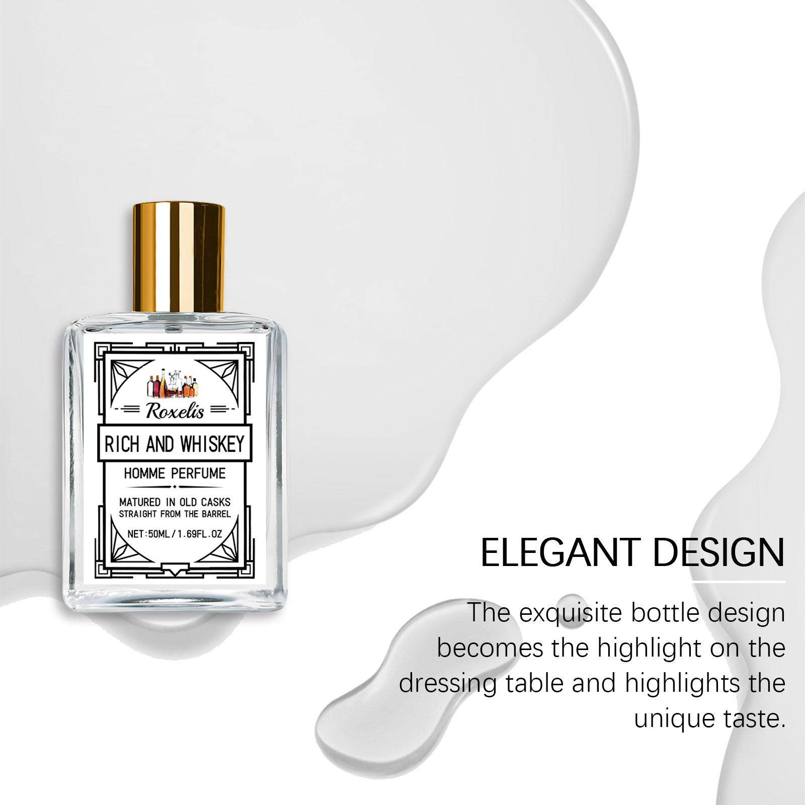 Roxelis 50ml Charm Whisky Here - Perfume Xeryus recensie en prijs